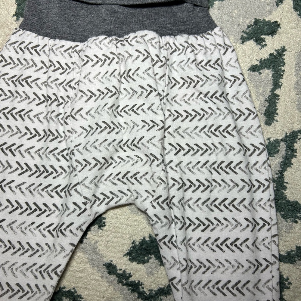 Tag Gray and White Baby Pants - Picture 3 of 6